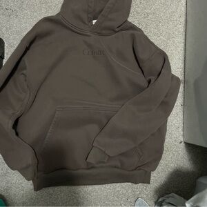 Comfrt signature chocolate brown hoodie